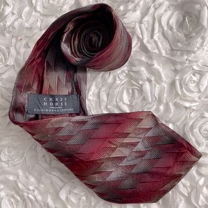New Crazy Horse mens stain resistant silk tie